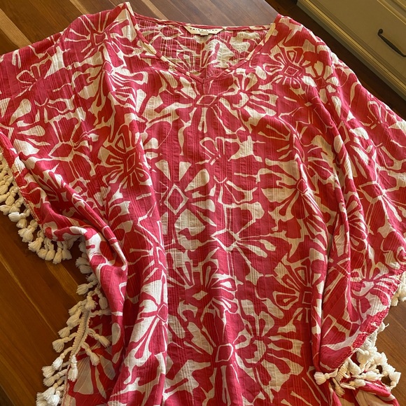 Trina Turk Cotton Caftan Coverup - Picture 4 of 8